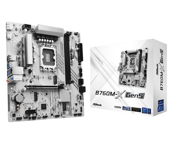 Asrock B760M-X Gen5 Intel B760 LGA 1700 mikro ATX 90-MX