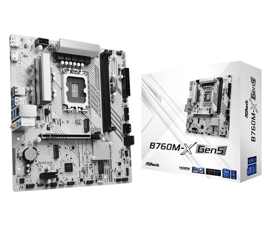 Asrock B760M-X Gen5 Intel B760 LGA 1700 mikro ATX 90-MX