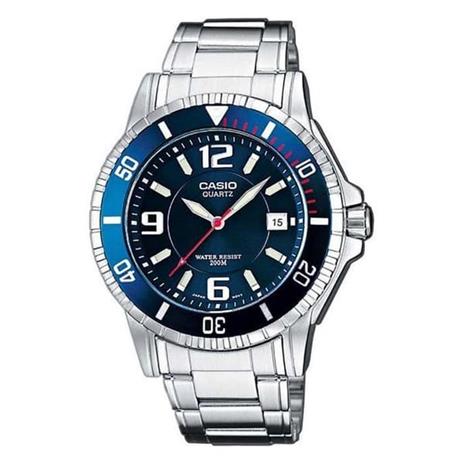 CASIO - Klocka i rostfritt stä¥l - BASIC - Grä¥ – kuva 3/7