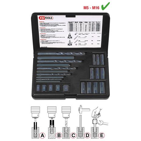 Ruuvinulosvetimet KS tools; 25 kpl.