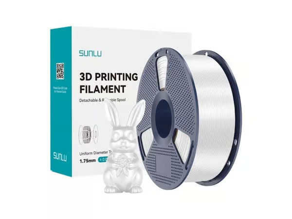 Sunlu PLA+ silkkifilamentti (valkoinen)
