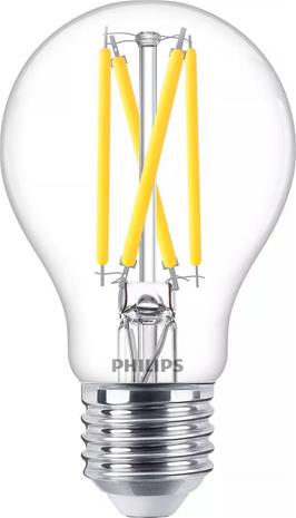 Philips LED E27 Normal 60W Klar Dimbar