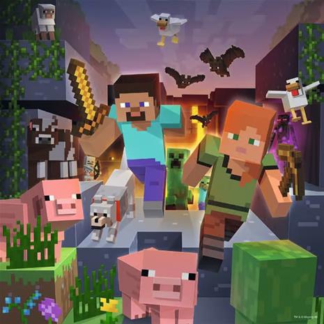 Ravensburger Palapelit Minecraft Biomes 3x49