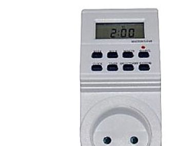 Thorkild Larsen Digital Week Clock For Socket