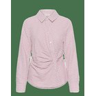 KAFFE Kairis Shirt - LIGHT PINK CHECK - 42