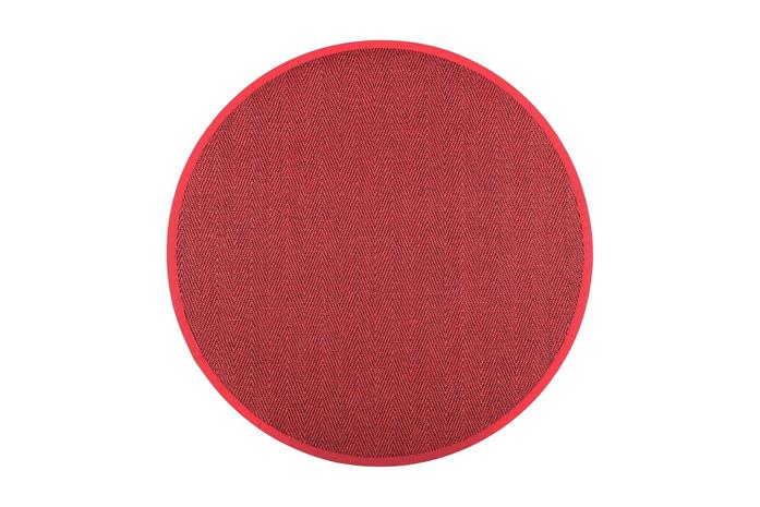 Matto Barrakuda Pyöreä 160 cm Punainen - VM Carpet