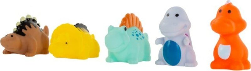 Akuku Dinosaurukset 5 kpl kylpylelu – kuva 4/4