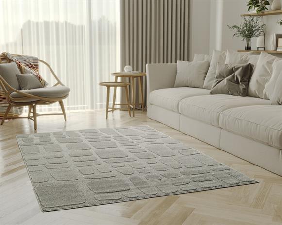 NORE matto ALBA 2525 harmaa, 80x150 cm – kuva 2/2