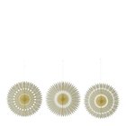 House Doctor - Stelle Joulukoriste 20 cm 3 kpl Off-white