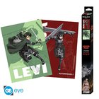 Juliste: Attack On Titan - Chibi Posters Set of 2 (52x38) KOTIIN