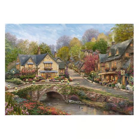 Summer In Cobblestone Village Palapeli 2000 Palaa Schmidt