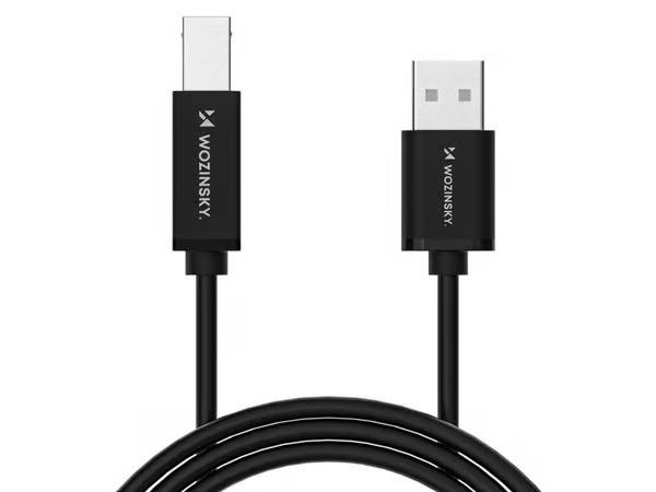 Wozinsky WKDDY3S USB-B - USB-A 480Mb/s Cable 2m - Black