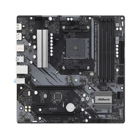 ASRock A520M Phantom Gaming 4 Emolevy - AMD A520 - AMD AM4 socket - DDR4 RAM - Micro-ATX