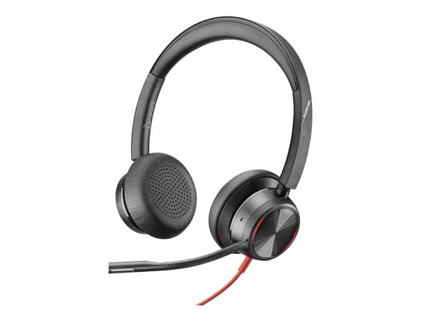 HP Poly Blackwire 8225 Stereo USB-C Headset +USB-C/A Adapter – kuva 5/5