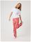 BJÖRN BORG Core Flannel Pyjama Pants - BB LOUNGE PATTERN - 110-116 – kuva 2