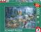 Santas Silent Night Christmas Palapeli 1000 Palaa Schmidt – kuva 2