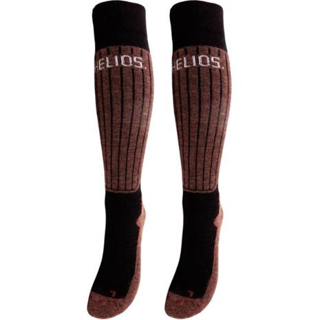 Helios Merino One 60, laskettelusukat, ruskea – kuva 3/3