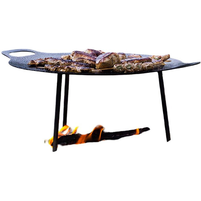 Petromax Griddle And Fire Bowl FS48, Tulipata, harmaa