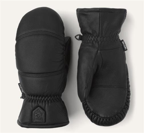 Hestra Leather Box, lapanen, musta