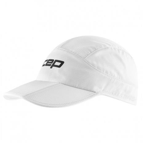 CEP Core Run Foldable Cap - WHITE - One Size