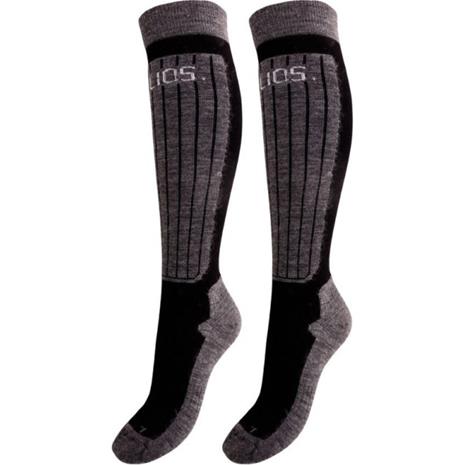 Helios Merino One 60, laskettelusukat, musta
