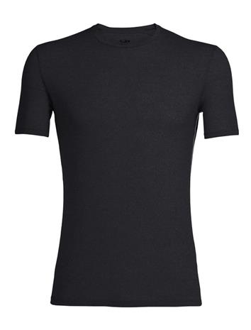 Icebreaker Anatomica SS Crew Top Men Black/Monsoon - L