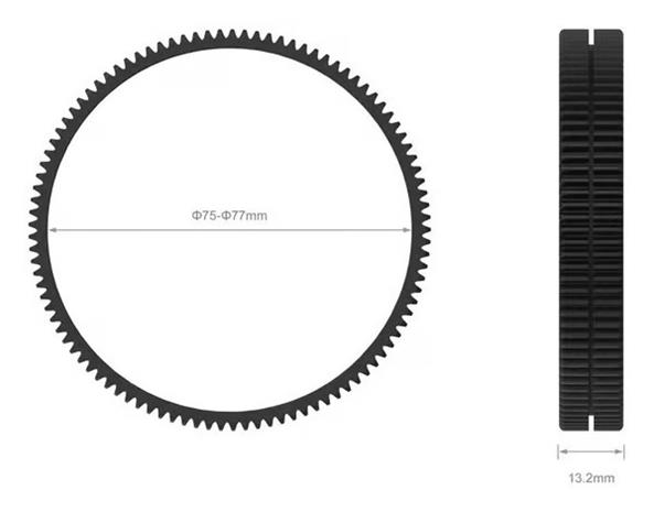 Smallrig 3294 Focus Gear Ring Seamless 75-77Mm