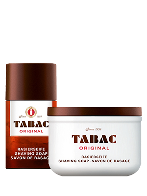Tabac Original 125 g partasaippua kulhossa