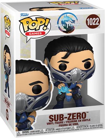 Funko Pop! Games: Mortal Kombat - Sub Zero (9cm) FIGU