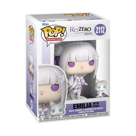 Funko Pop! Animation: Re:zero - Emilia W/puck FIGU