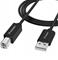 Wozinsky WKDDY3S USB-B - USB-A 480Mb/s Cable 2m - Black – kuva 5