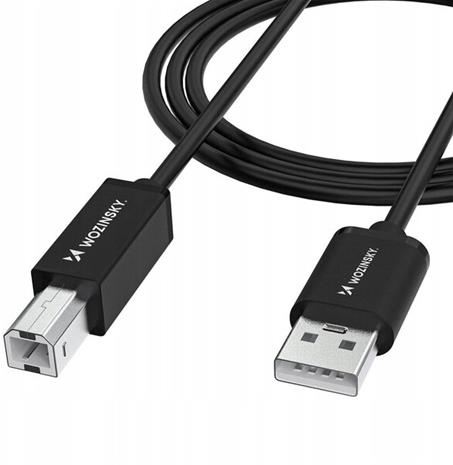 Wozinsky WKDDY3S USB-B - USB-A 480Mb/s Cable 2m - Black