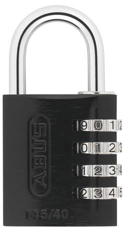 ABUS 145/40 Yhdistelmälukko 40 mm, 4 rullaa Punainen