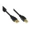 Alcasa electronik Good Connections - USB cable - USB to USB Type B - 5 m – kuva 2
