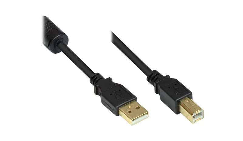 Alcasa electronik Good Connections - USB cable - USB to USB Type B - 5 m