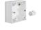 Berker Surface mounted housing 1gang s1 polar white – kuva 2