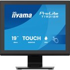 iiyama ProLite T1931SR-B2S tietokoneen litteä näyttö 48,3 cm (19") 1280 x 1024 pikseliä SXGA LCD Kosketusnäyttö Taulukko Musta T1931