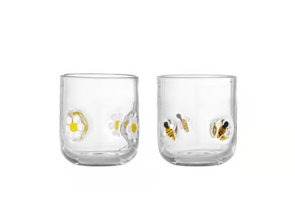 Bloomingville - Buzz Drinking Glass - Clear – kuva 6/8