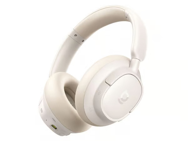 Baseus Bass BH1 NC Lite Wireless Over-Ear Headphones with ANC - White – kuva 3/4
