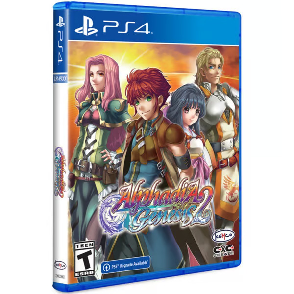 Alphadia Genesis 2 Playstation 4 PS4 Limited Run IMPORT