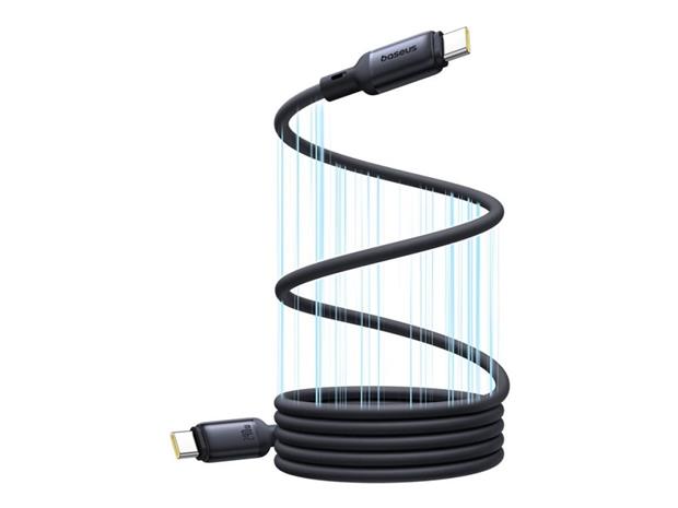 Virtalähde Type-C-kaapeli, 240 W, Magneettinen, 1 m - Baseus PicoGo (P10376800121-00) - Musta