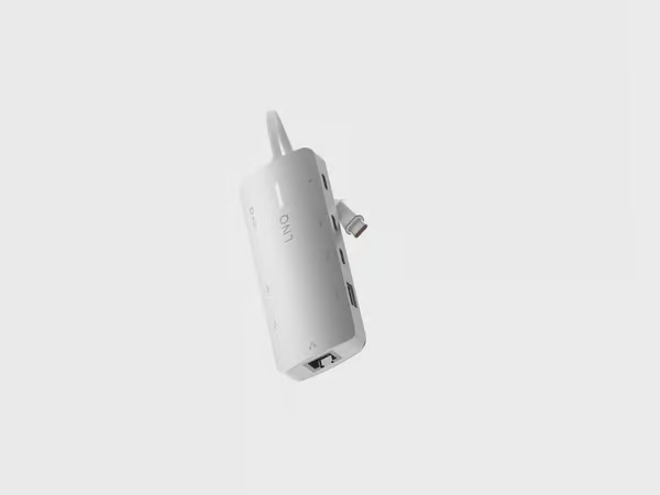 LINQ 8-in-1 8K PRO 140W USB-C Multiport Hub Space Grey – kuva 5/7