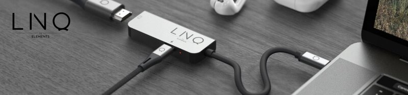 LINQ 8-in-1 8K PRO 140W USB-C Multiport Hub Space Grey – kuva 6/7
