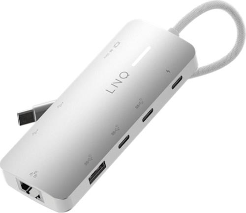 LINQ 8-in-1 8K PRO 140W USB-C Multiport Hub Space Grey – kuva 7/7