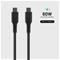 FIXED LIQUID Silikonikaapeli 60W USB-C/C 2m Musta – kuva 5