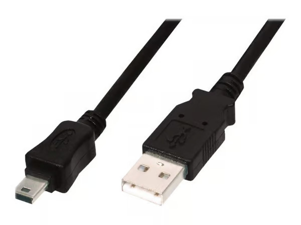 DIGITUS ASSMANN Basic - USB cable - mini-USB Type B to USB - 1.8 m