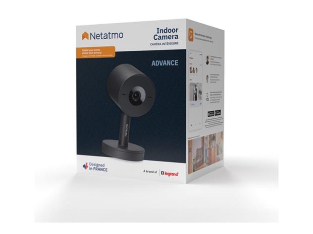 Netatmo Sisäkamera Advance 2K - Musta – kuva 4/5