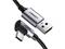 UGREEN Angled USB-C To USB-A Data Cable Black 1M – kuva 6