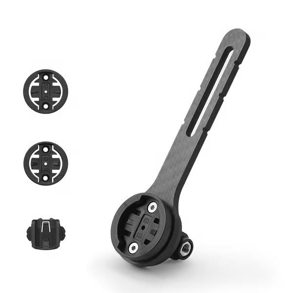 Hiilikuitupyörätietokoneteline Garmin Edge -sarjalle