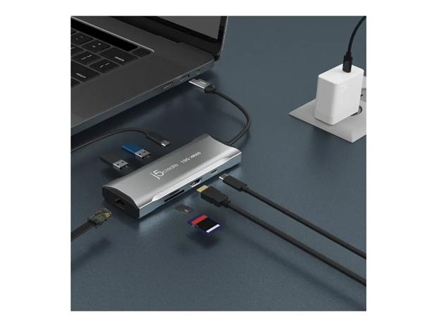 j5create Elite JCD393 USB-C/USB4/Thunderbolt 4 Mini Dock HDMI